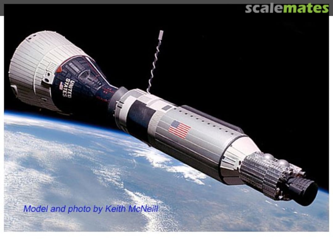 Boxart Gemini and Agena Docking Target RealSpace Models Boxart Gemini and Agena Docking Target RealSpace Models