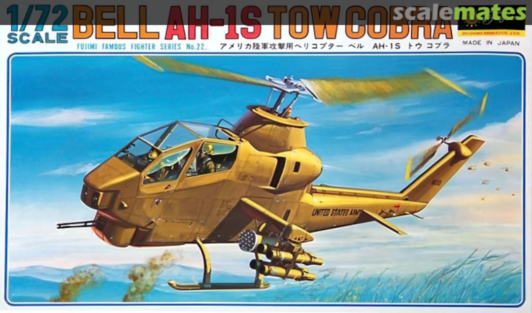 Boxart Bell AH-1S TOW Cobra 7A22 Fujimi