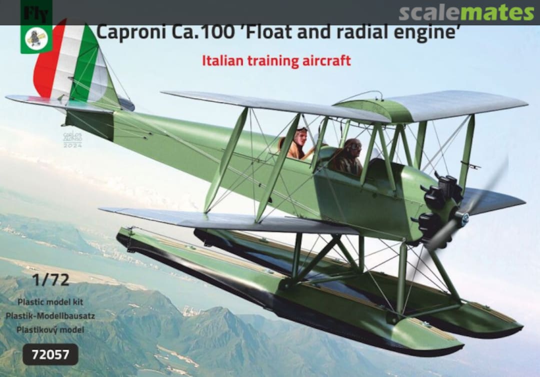 Boxart Caproni Ca.100 Float and radial engine 72057 Fly Boxart Caproni Ca.100 Float and radial engine 72057 Fly