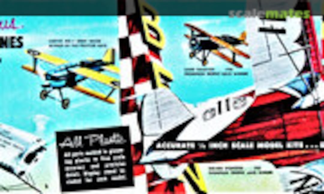 1:48 4 Famous Racing Planes (Hawk 510-129) 510-129