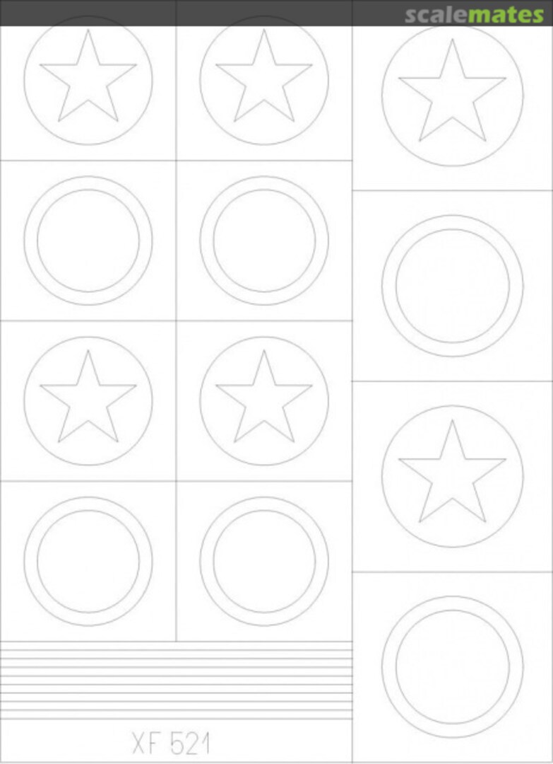 Boxart F6F National Insignia 1942-1943 XF521 Eduard Boxart F6F National Insignia 1942-1943 XF521 Eduard