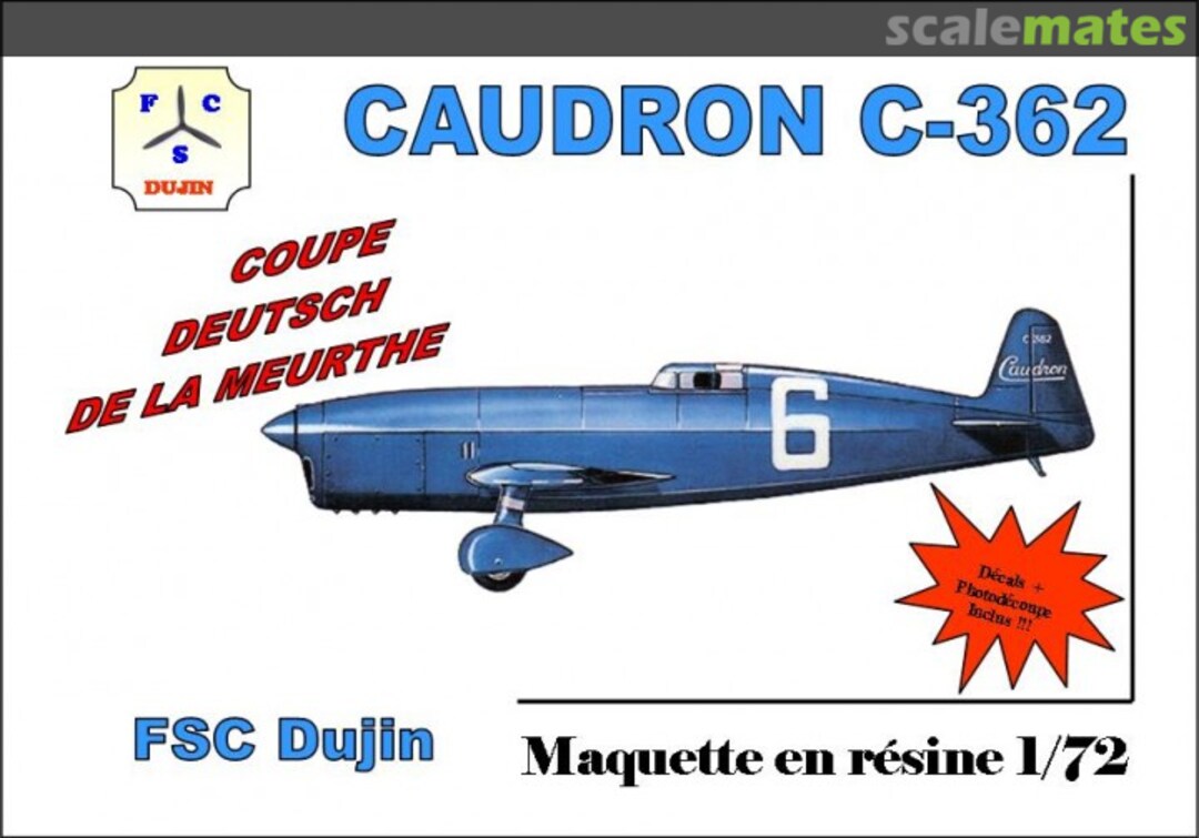 Boxart Caudron C-362 FSC 015 FSC Dujin Boxart Caudron C-362 FSC 015 FSC Dujin