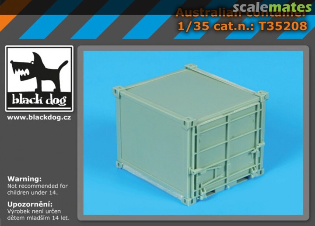 Boxart Australian container T35208 Black Dog Boxart Australian container T35208 Black Dog