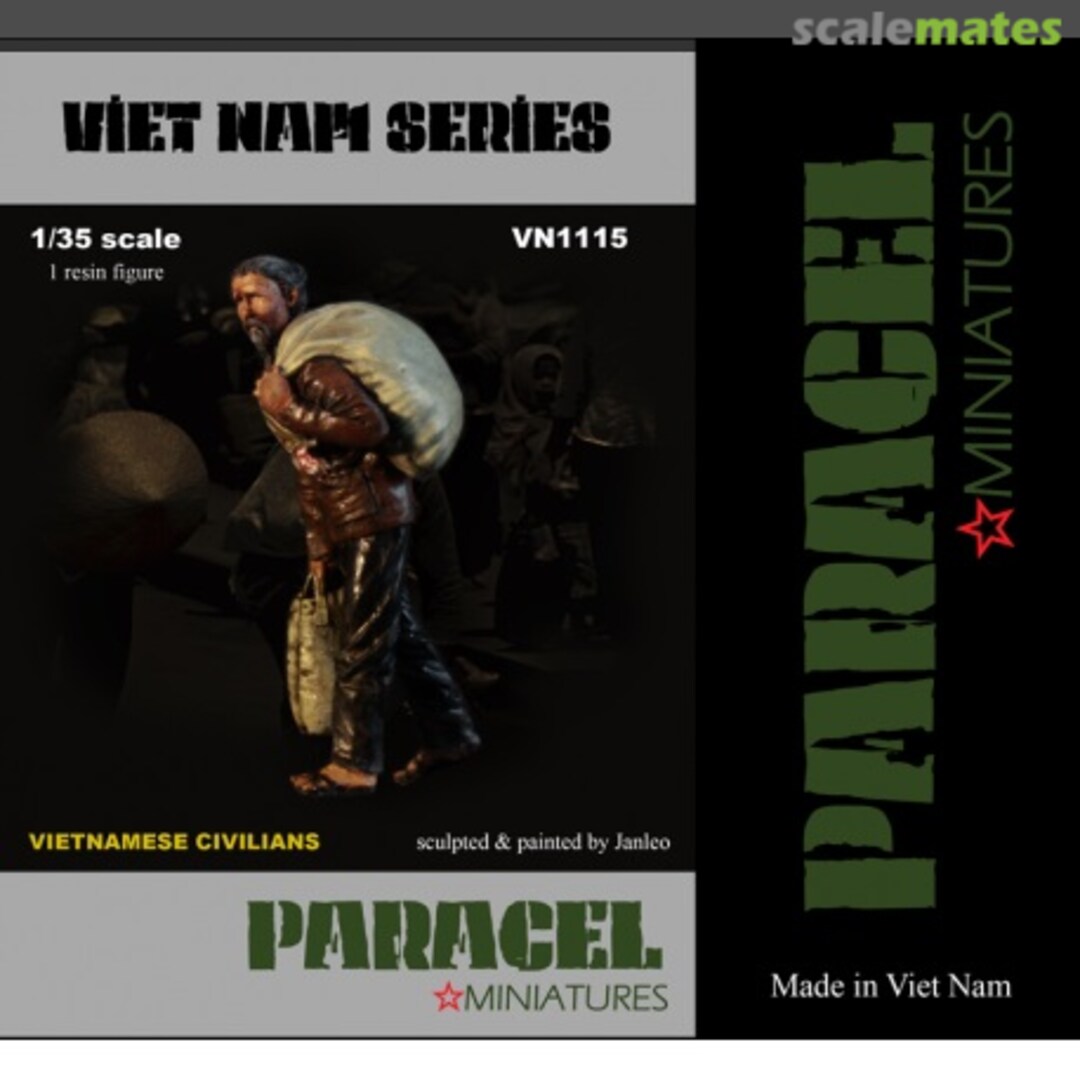Boxart Vietnamese Old Man VN1115 Paracel Miniatures Boxart Vietnamese Old Man VN1115 Paracel Miniatures