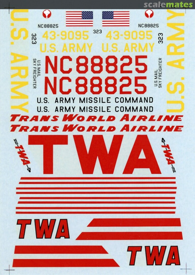 Boxart C-47 Gooney Birds, Post War 48-65 Microscale