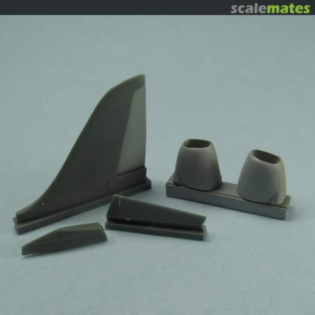 Boxart Hawk corrected intake / vertical stab correction combo set 48028 Phase Hangar Resin Boxart Hawk corrected intake / vertical stab correction combo set 48028 Phase Hangar Resin