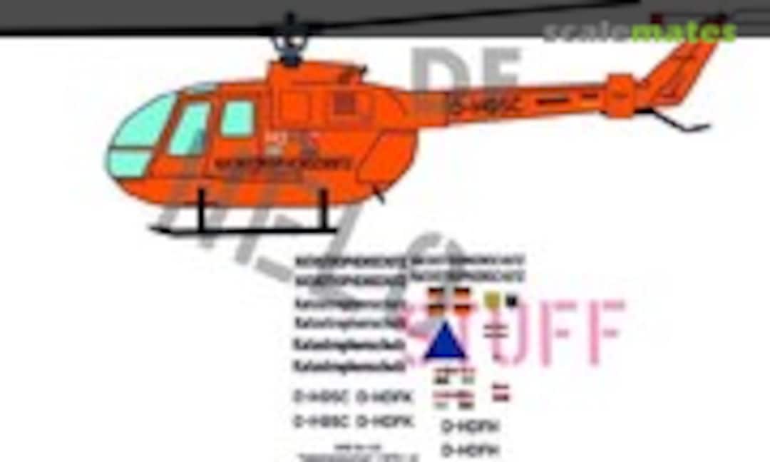 1:48 MBB Bo-105C "Katastrophenschutz" (DF HeloStuff DF10248) DF10248