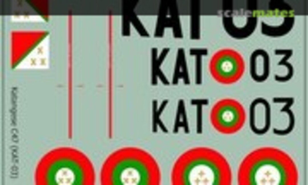 1:48 Katangese C47 (MAV Decals MAV-BK4801) MAV-BK4801