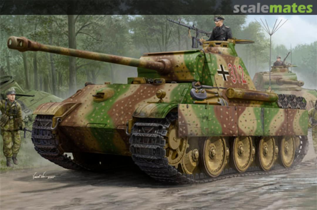 Boxart Sd.Kfz. 171 Panther Ausf. G 84551 HobbyBoss Boxart Sd.Kfz. 171 Panther Ausf. G 84551 HobbyBoss