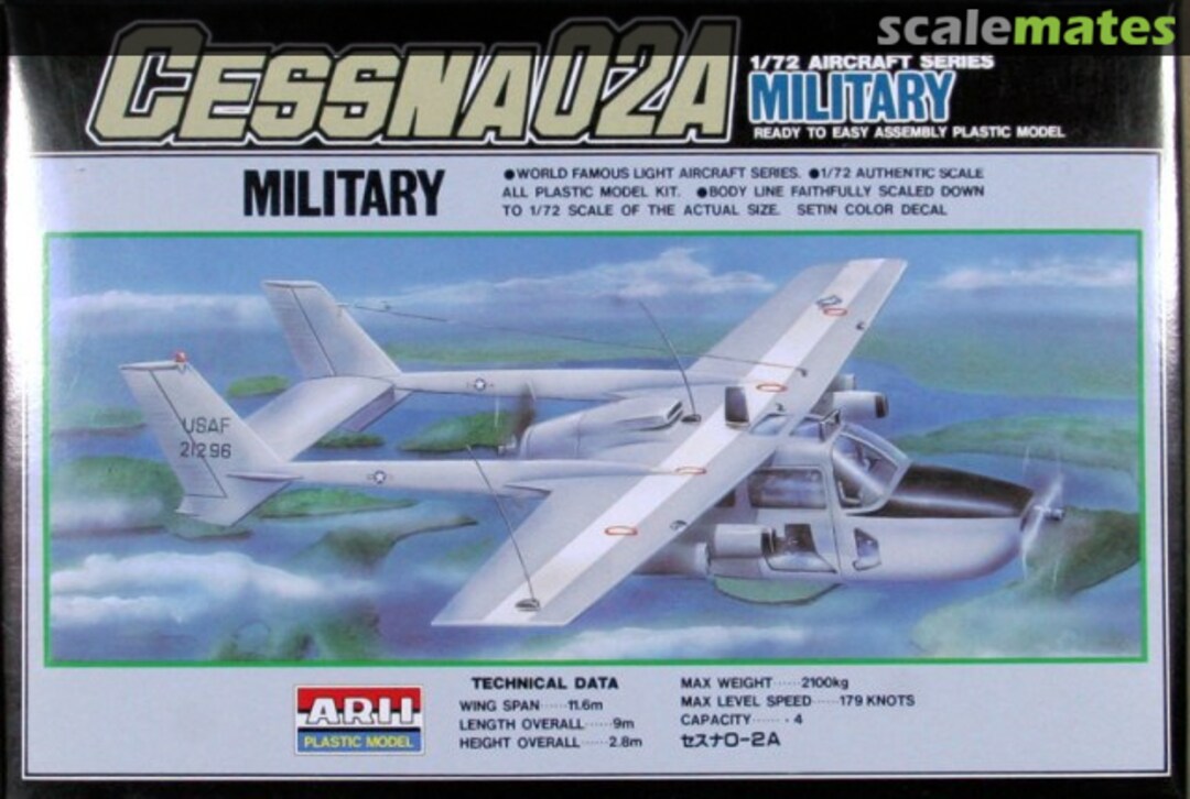 Boxart Cessna O2A A706-500 ARII Boxart Cessna O2A A706-500 ARII