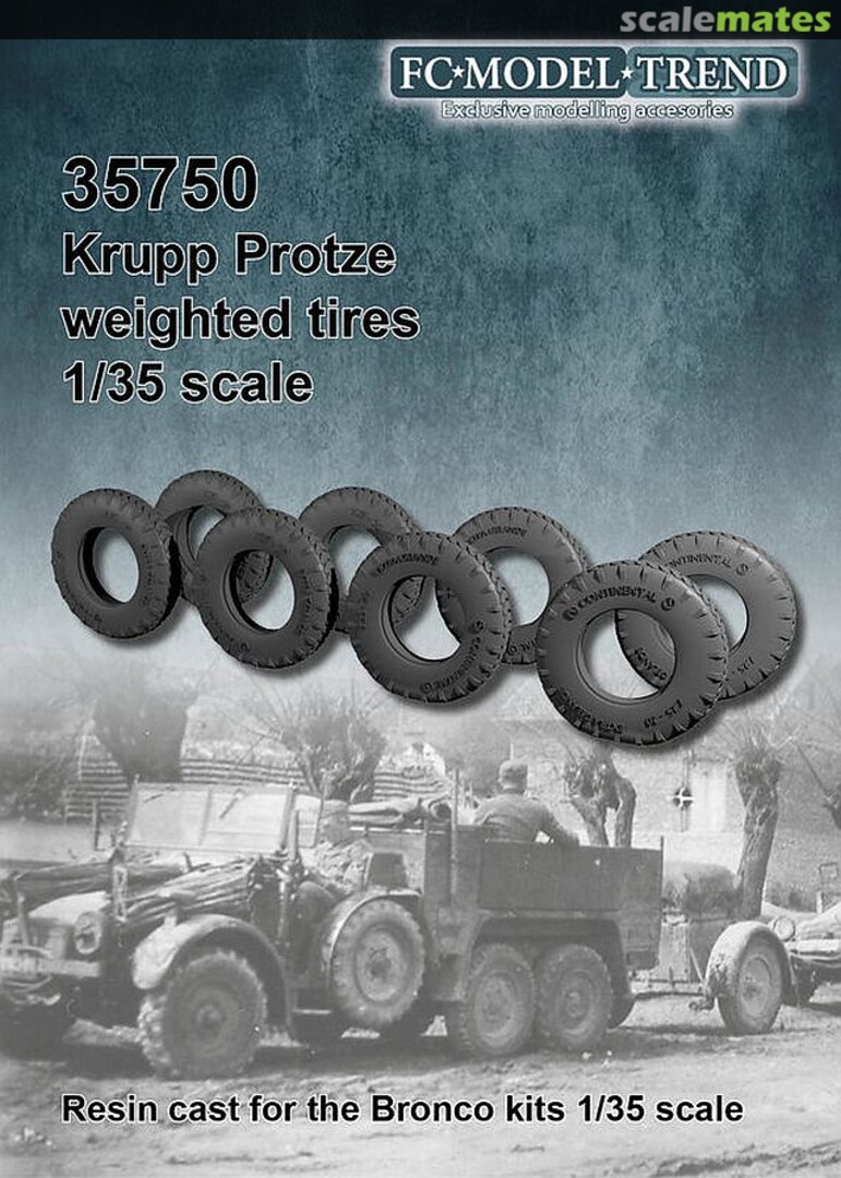 Boxart Krupp Protze, weighted tires 35750 FC Model Trend Boxart Krupp Protze, weighted tires 35750 FC Model Trend