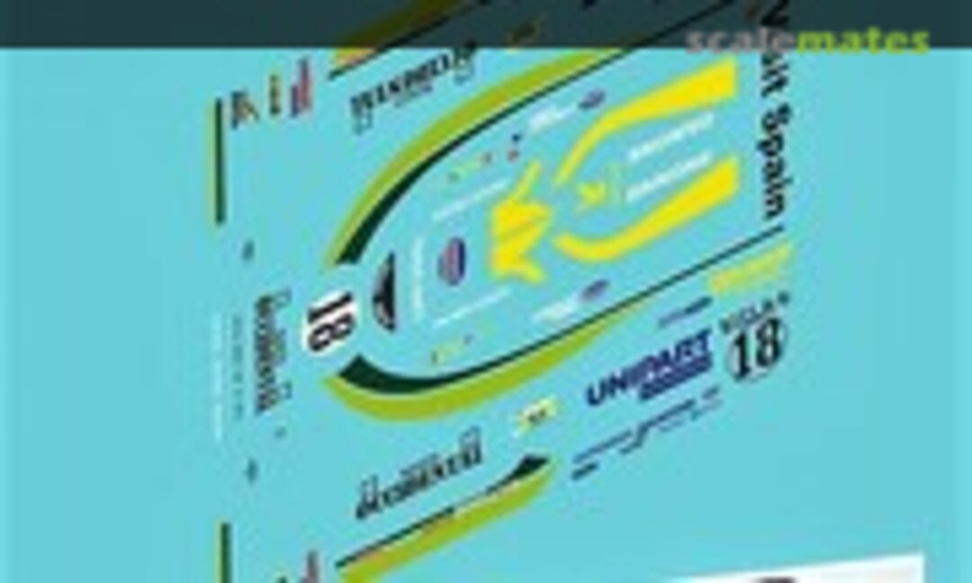 1:24 Lola-Ford T600 #HU3 "BANCO OCCIDENTAL" (Atalaya Slot Decals ADLM118) ADLM118