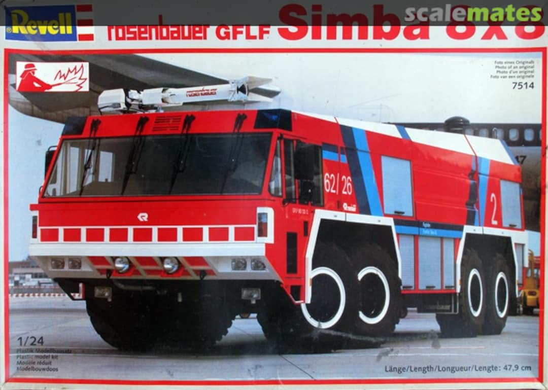 Boxart Simba 8x8 7514 Revell Boxart Simba 8x8 7514 Revell