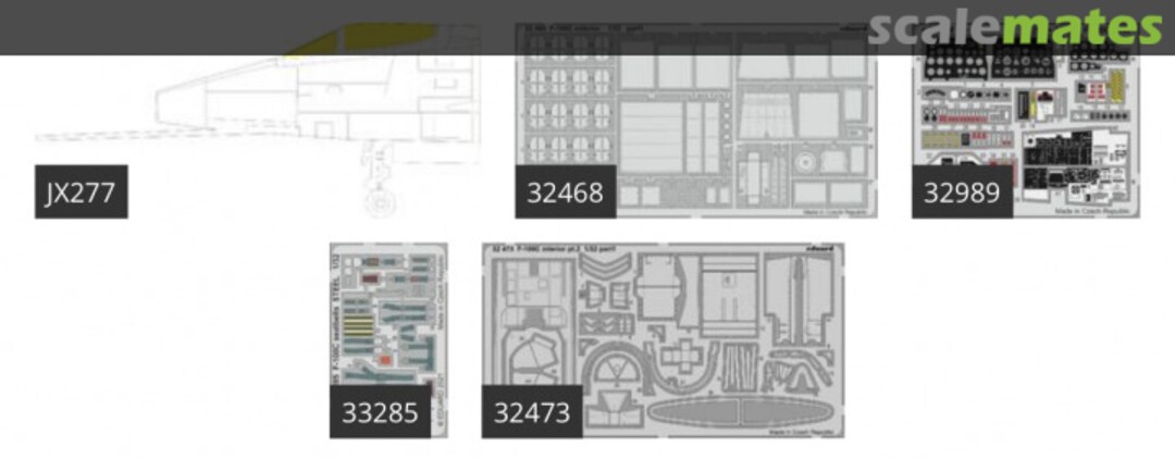 Contents F-100C PART I TRUMPETER BIG33136 Eduard