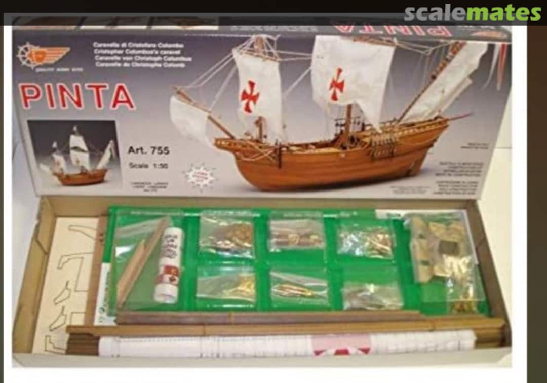 Boxart Pinta 755 Mantua Model Boxart Pinta 755 Mantua Model