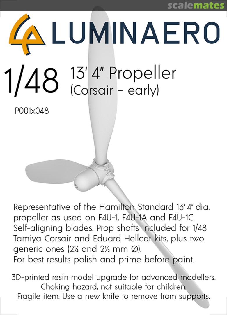 Boxart 13' 4" Propeller (Corsair - early) P001x048 Luminaero Boxart 13' 4" Propeller (Corsair - early) P001x048 Luminaero