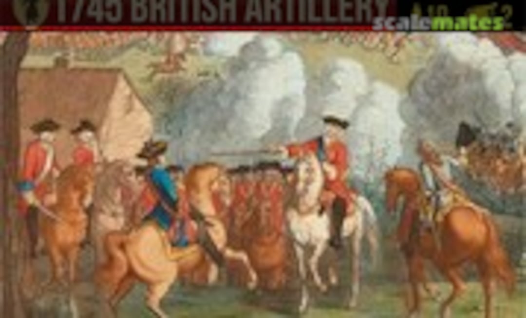 1:72 1745 British Artillery (Strelets-R 284) 284