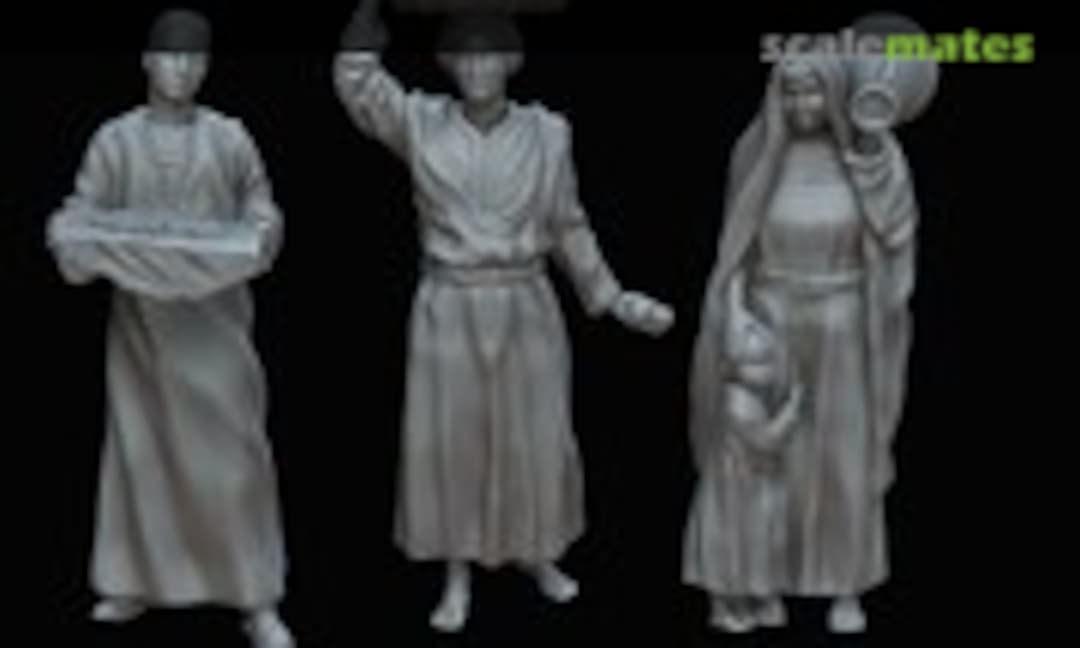 1:72 Arab civilians (White Stork Miniatures F72058) F72058