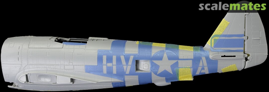 Boxart Gabreski's P-47D-25 Masks for the Miniart Thunderbolts HAD48022 Hawaiian Air Depot Boxart Gabreski's P-47D-25 Masks for the Miniart Thunderbolts HAD48022 Hawaiian Air Depot