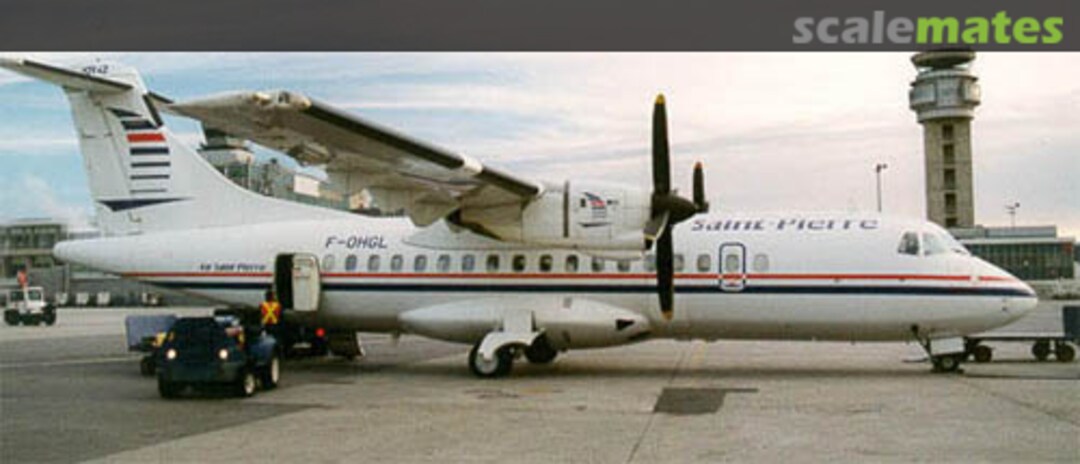 Boxart Air Saint-Pierre ATR 42 JBOT Decals Boxart Air Saint-Pierre ATR 42 JBOT Decals