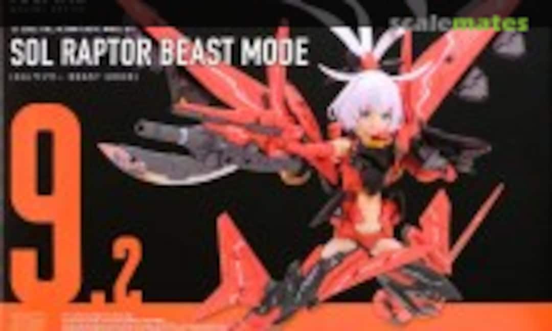1:1 Megami Device Sol Raptor Beast Mode (Kotobukiya KP778)