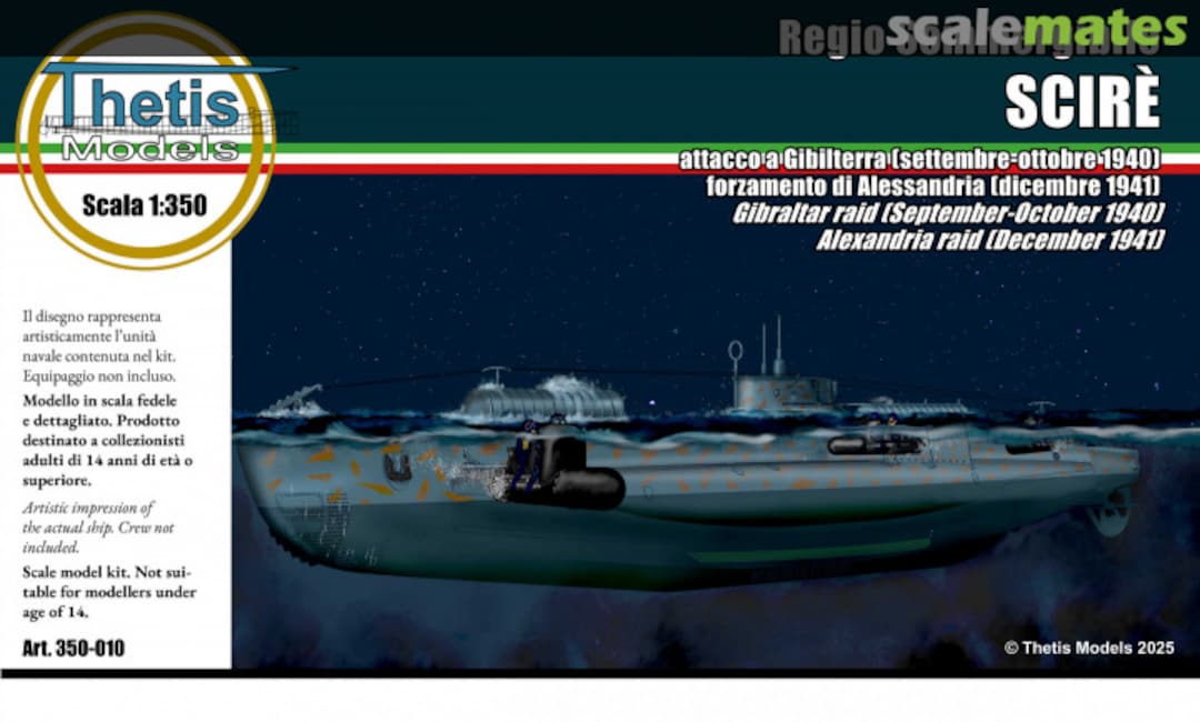Boxart Scirè COD: TM350-010 Thetis Models Boxart Scirè COD: TM350-010 Thetis Models