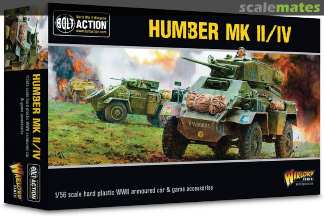 Boxart Humber MK II/IV armoured car 402011024 Warlord Games