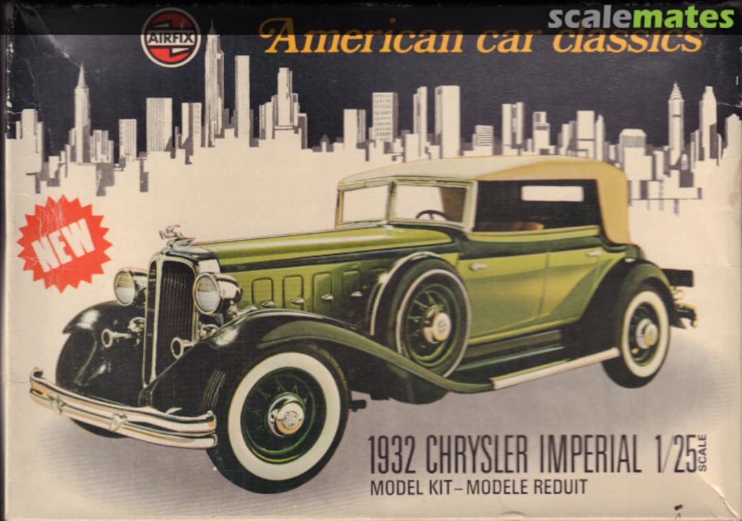Boxart 1932 Chrysler Imperial 08440-8 Airfix Boxart 1932 Chrysler Imperial 08440-8 Airfix