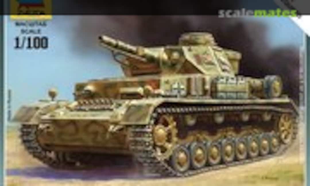 1:100 German Medium Tank PZ-IV Ausf. D (Zvezda 6151)