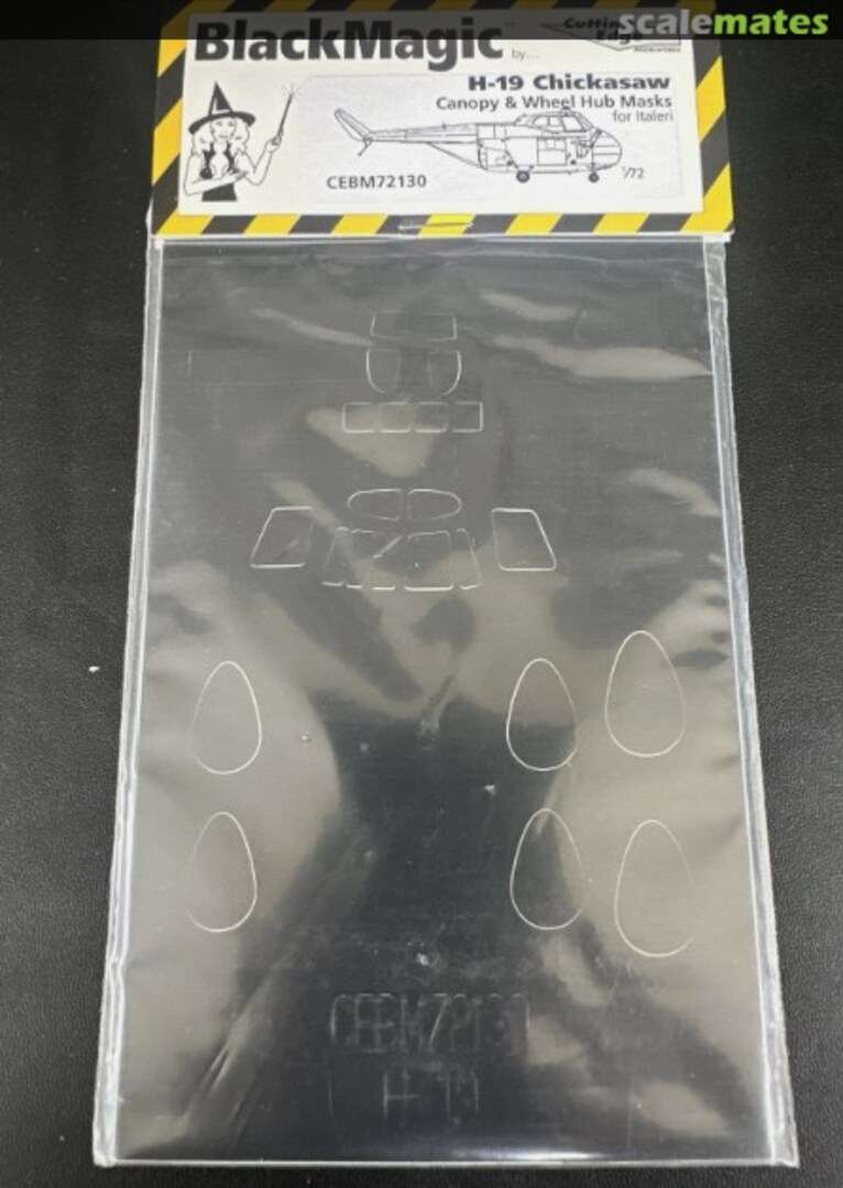 Boxart H-19 Chickasaw Canopy & Wheel Hub Masks CEBM72130 Cutting Edge Modelworks Boxart H-19 Chickasaw Canopy & Wheel Hub Masks CEBM72130 Cutting Edge Modelworks