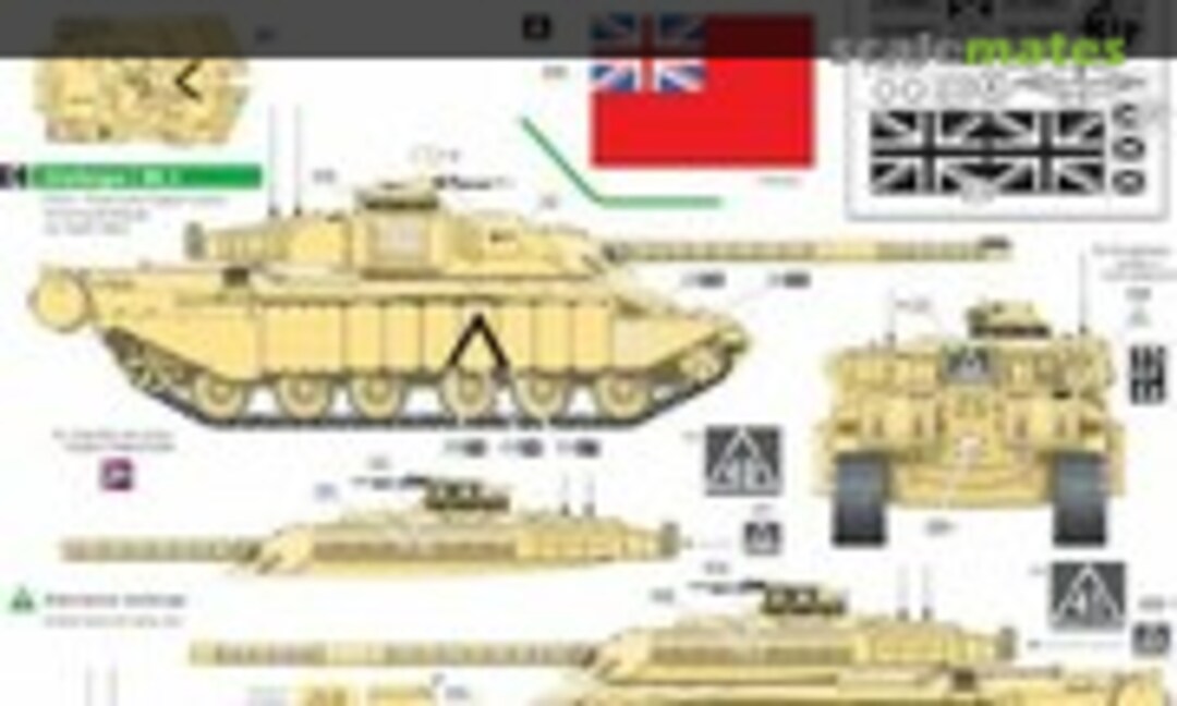 1:35 Gulf War 1991 #2 - Challenger I + M109 (Bison Decals 35149) 35149