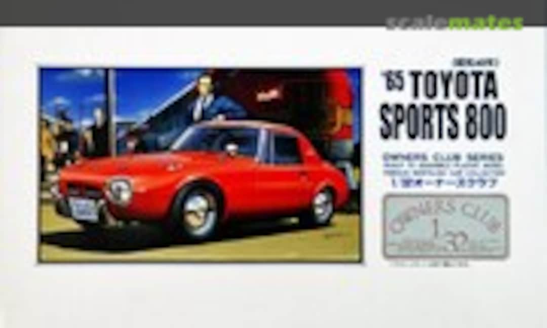 1:32 '65 Toyota Sports 800 (Micro Ace 41012-800)