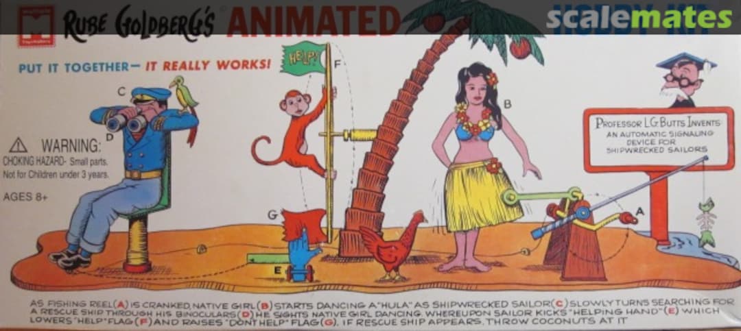 Boxart An Automated Signaling Device for Shipwrecked Sailors 957 Marx Toy Company Boxart An Automated Signaling Device for Shipwrecked Sailors 957 Marx Toy Company