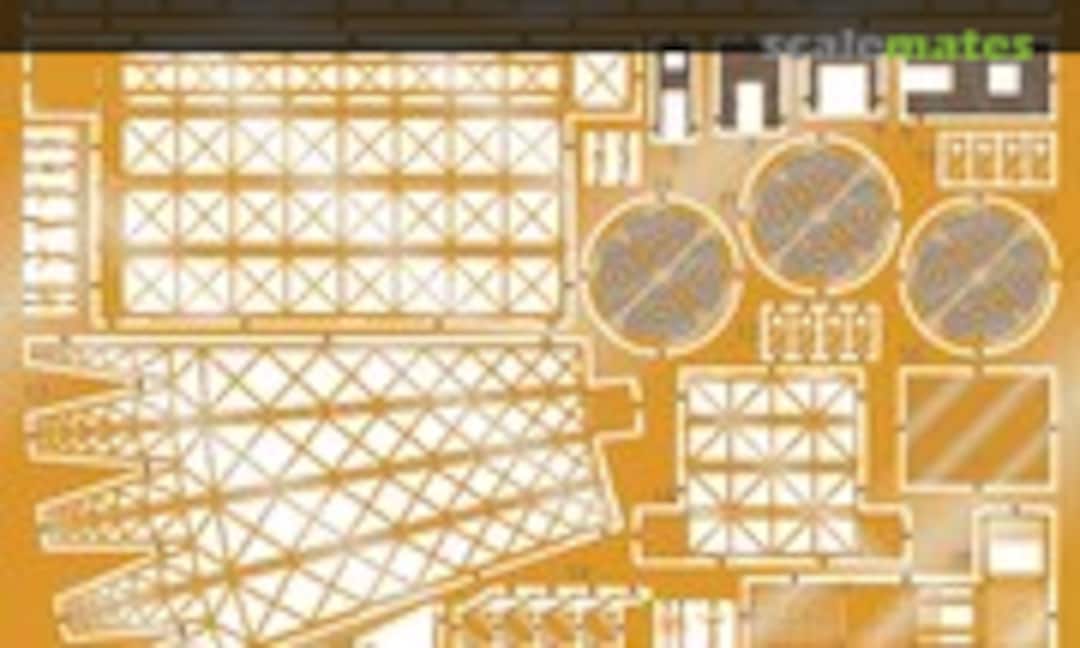 1:350 Mercury 9 Rocket Photoetch Set (ParaGrafix Modeling Systems PGX151) PGX151