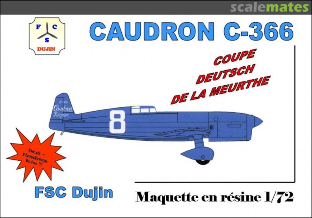 Boxart Caudron C-366 FSC 016 FSC Dujin Boxart Caudron C-366 FSC 016 FSC Dujin