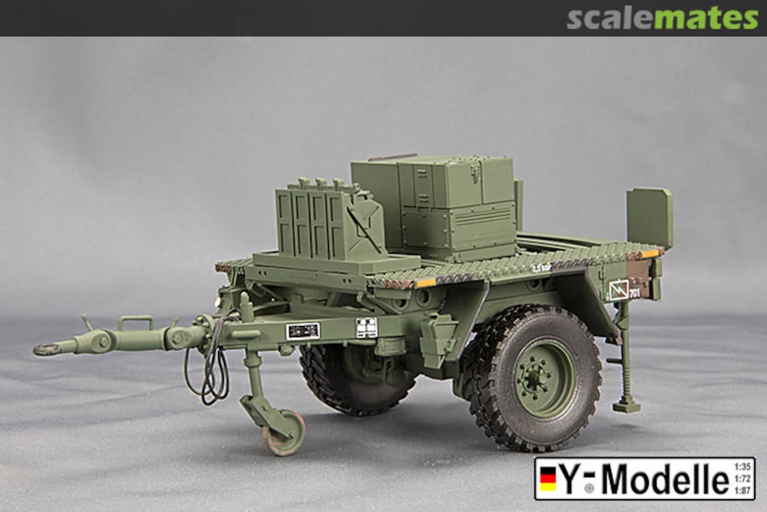 Boxart Anhanger mit 6,55 kVA Generator Y35-163 Y-Modelle