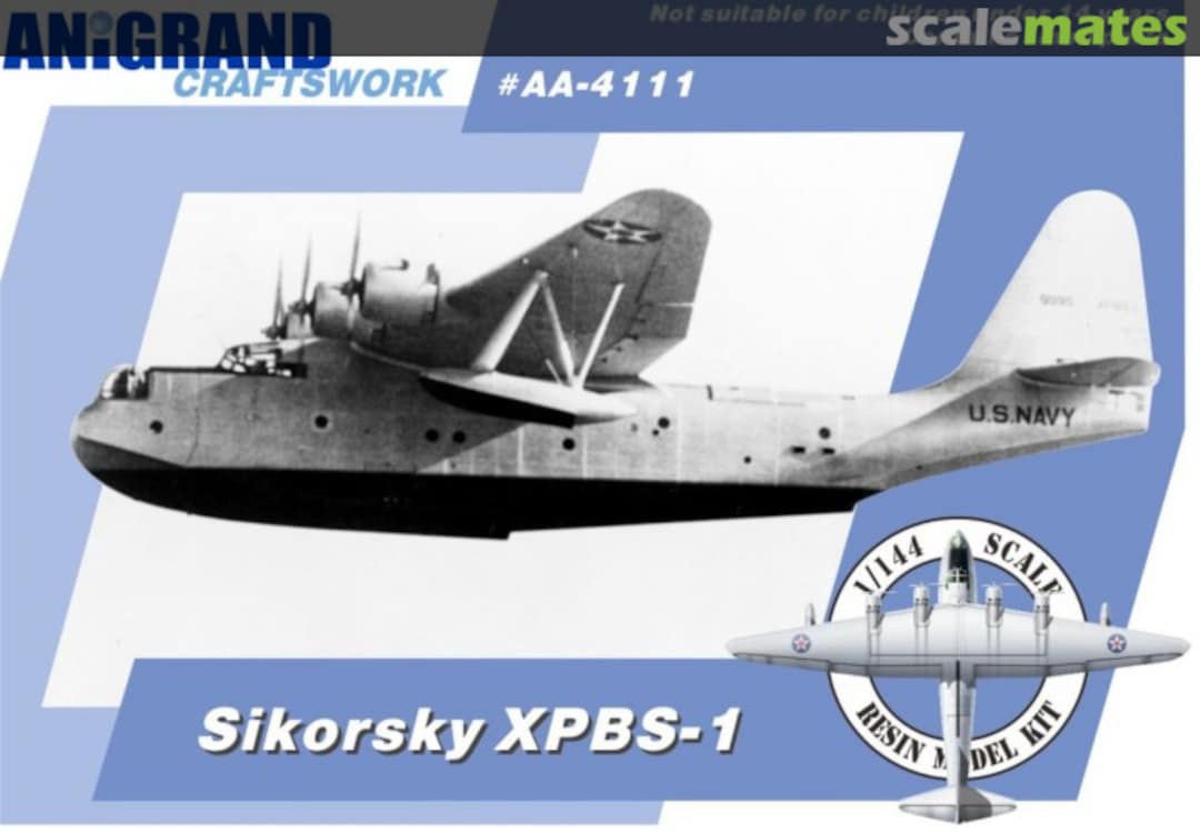 Boxart Sikorsky XPBS-1 AA-4111 Anigrand Craftswork Boxart Sikorsky XPBS-1 AA-4111 Anigrand Craftswork
