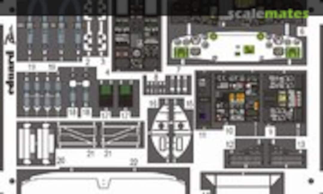 1:48 MH-60G - Interior (Eduard FE330) FE330