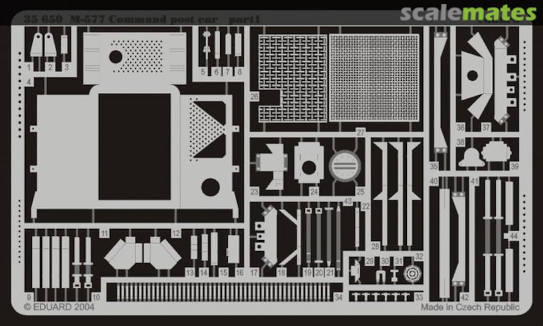 Boxart M-577 Command post car 35650 Eduard Boxart M-577 Command post car 35650 Eduard