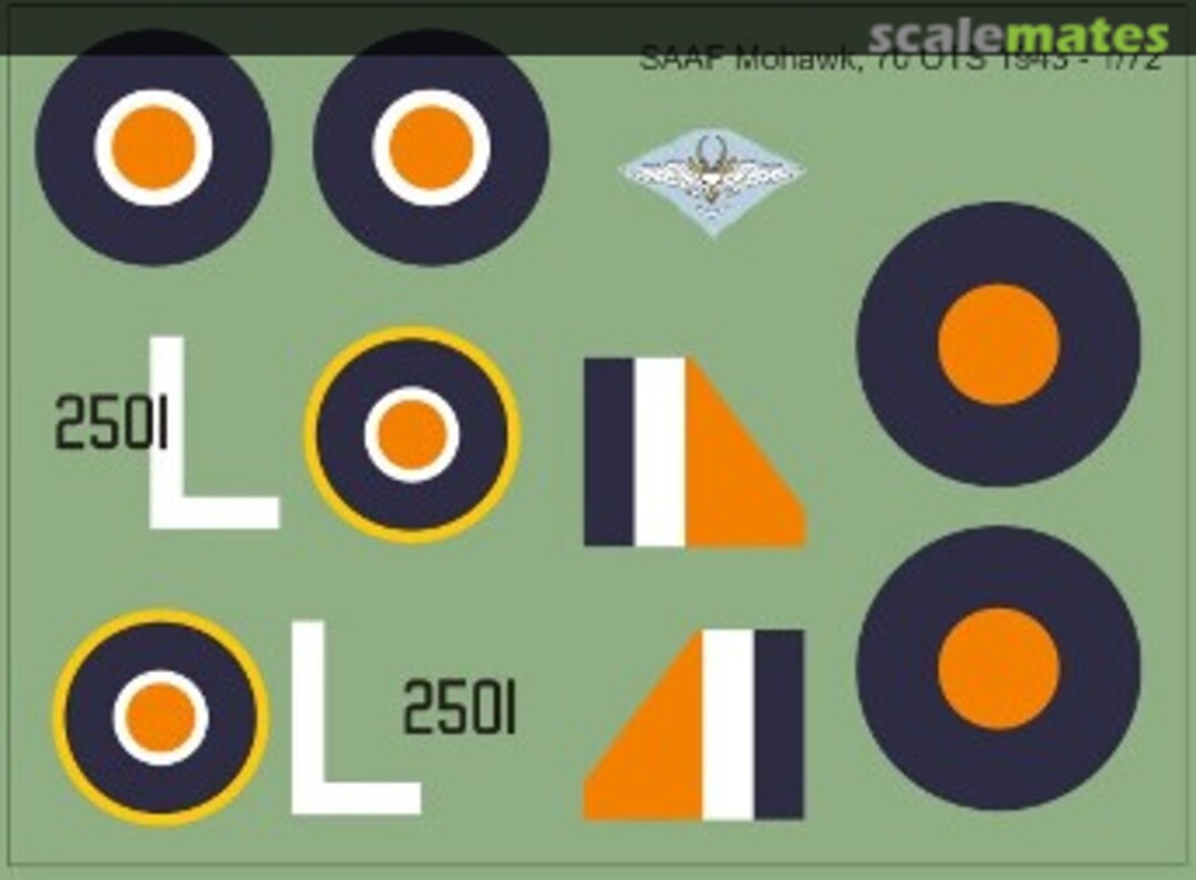 Boxart SAAF Curtiss Mohawk MAV-480206 MAV Decals Boxart SAAF Curtiss Mohawk MAV-480206 MAV Decals