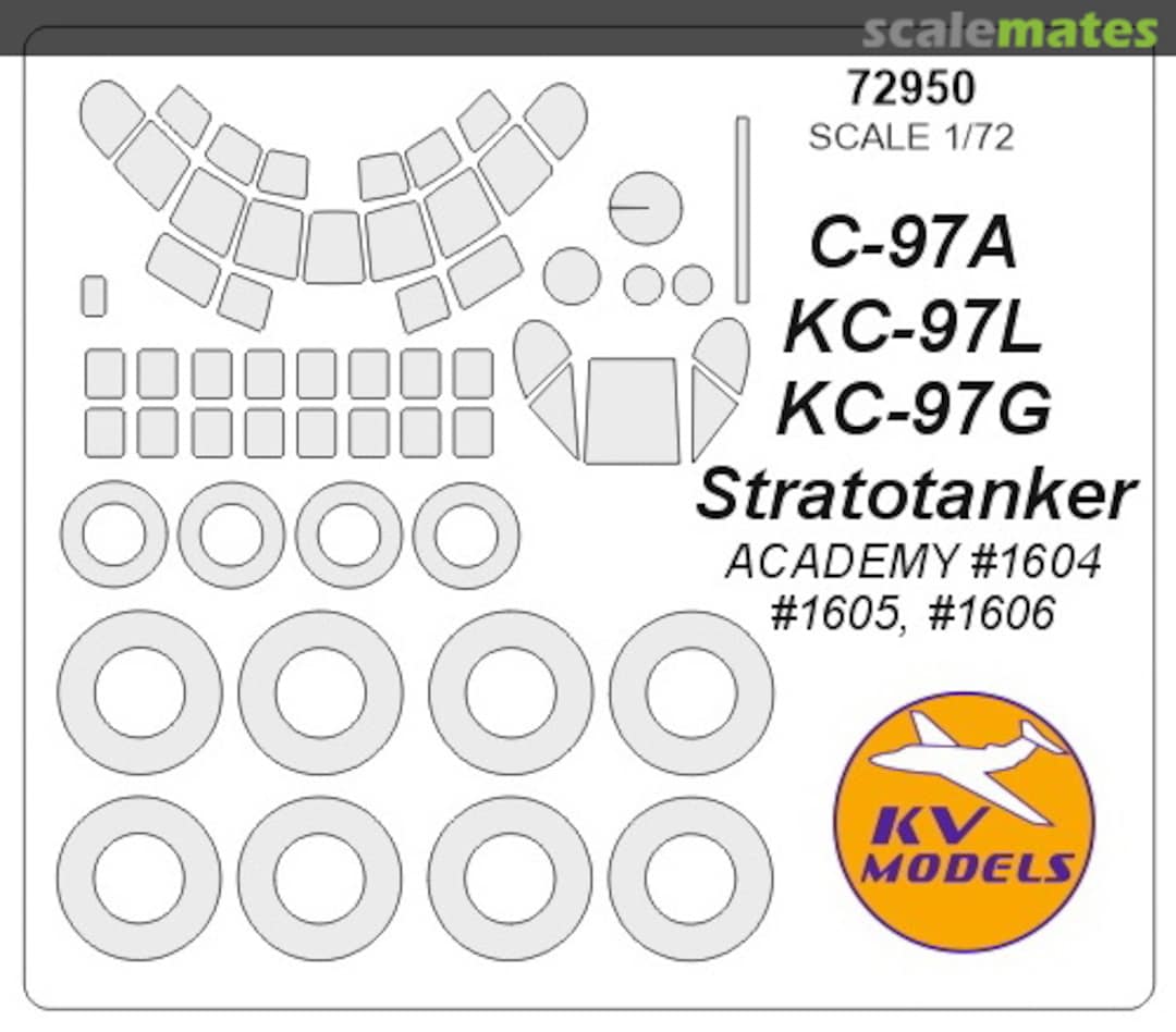 Boxart C-97A / KC-97L / KC-97G Stratotanker 72950 KV Models
