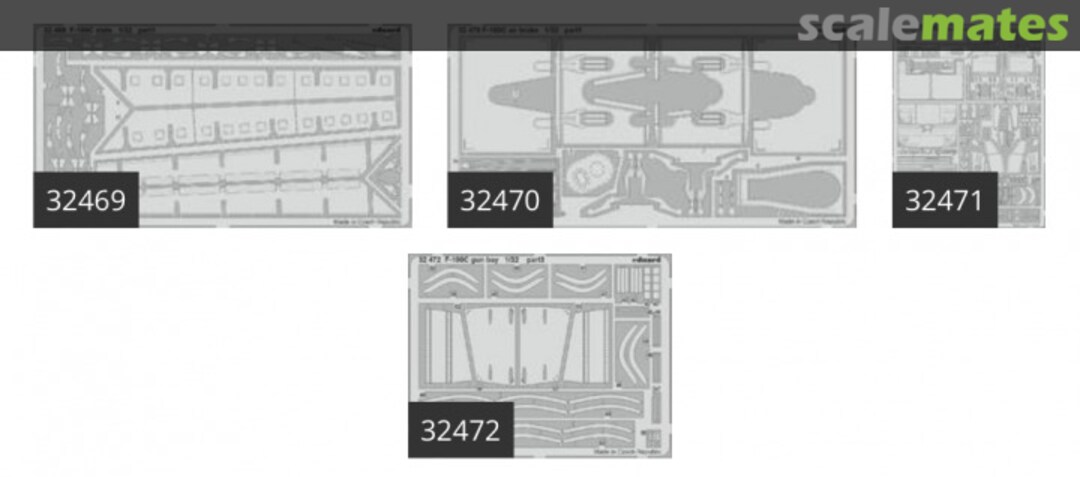 Contents F-100C PART II TRUMPETER BIG33137 Eduard Contents F-100C PART II TRUMPETER BIG33137 Eduard