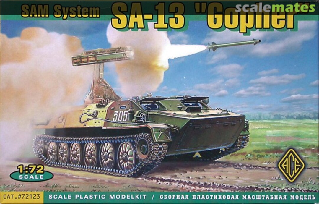 Boxart SA-13 "Gopher" 72123 ACE Boxart SA-13 "Gopher" 72123 ACE