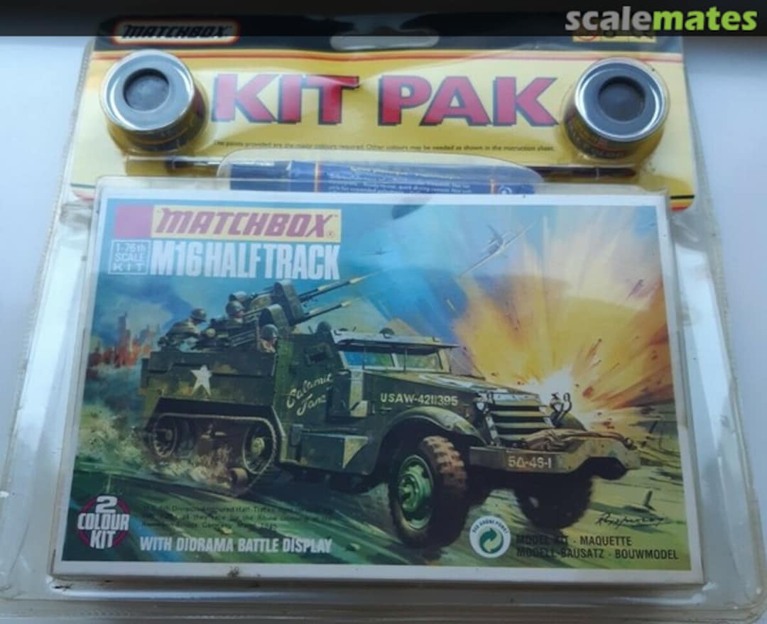 Boxart M16 Halftrack 40078 Matchbox Boxart M16 Halftrack 40078 Matchbox
