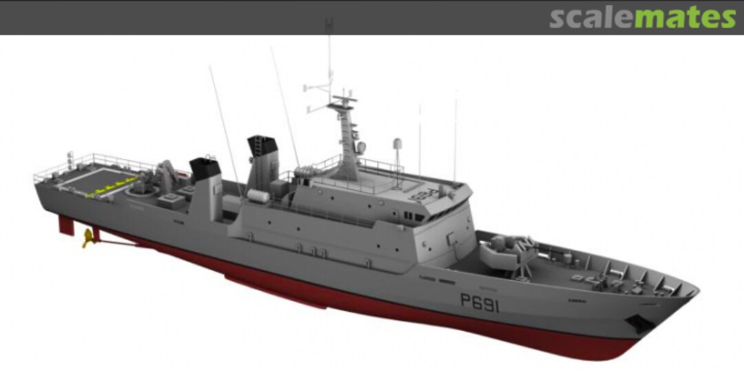 Boxart P400 class patrol vessel 40021 L'Arsenal Boxart P400 class patrol vessel 40021 L'Arsenal