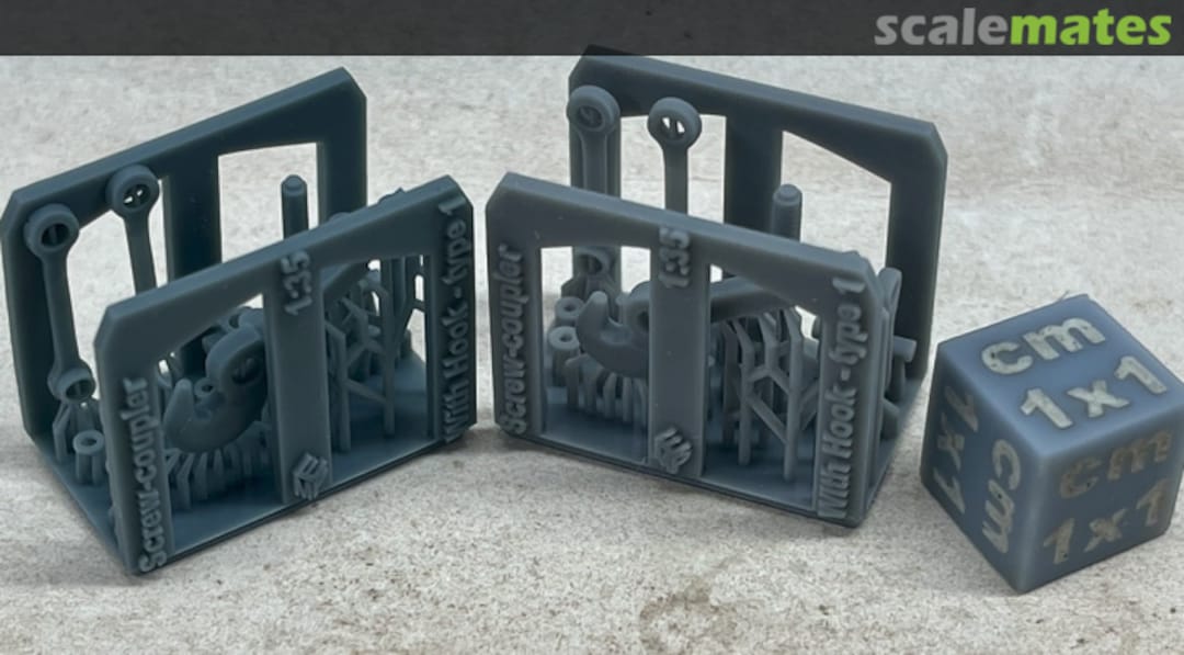 Boxart Screw coupler - with hook - type 1 35990202 EMP3d