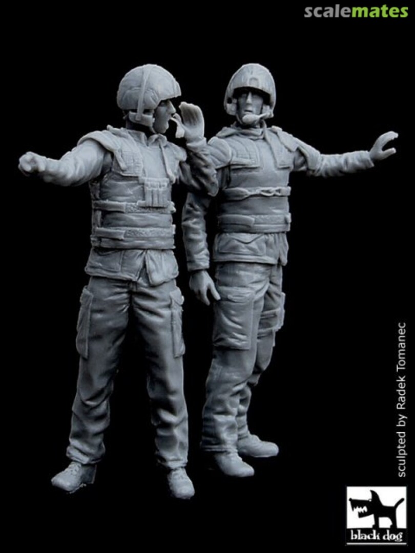 Boxart Canadian Army tank crew F35015 Black Dog Boxart Canadian Army tank crew F35015 Black Dog