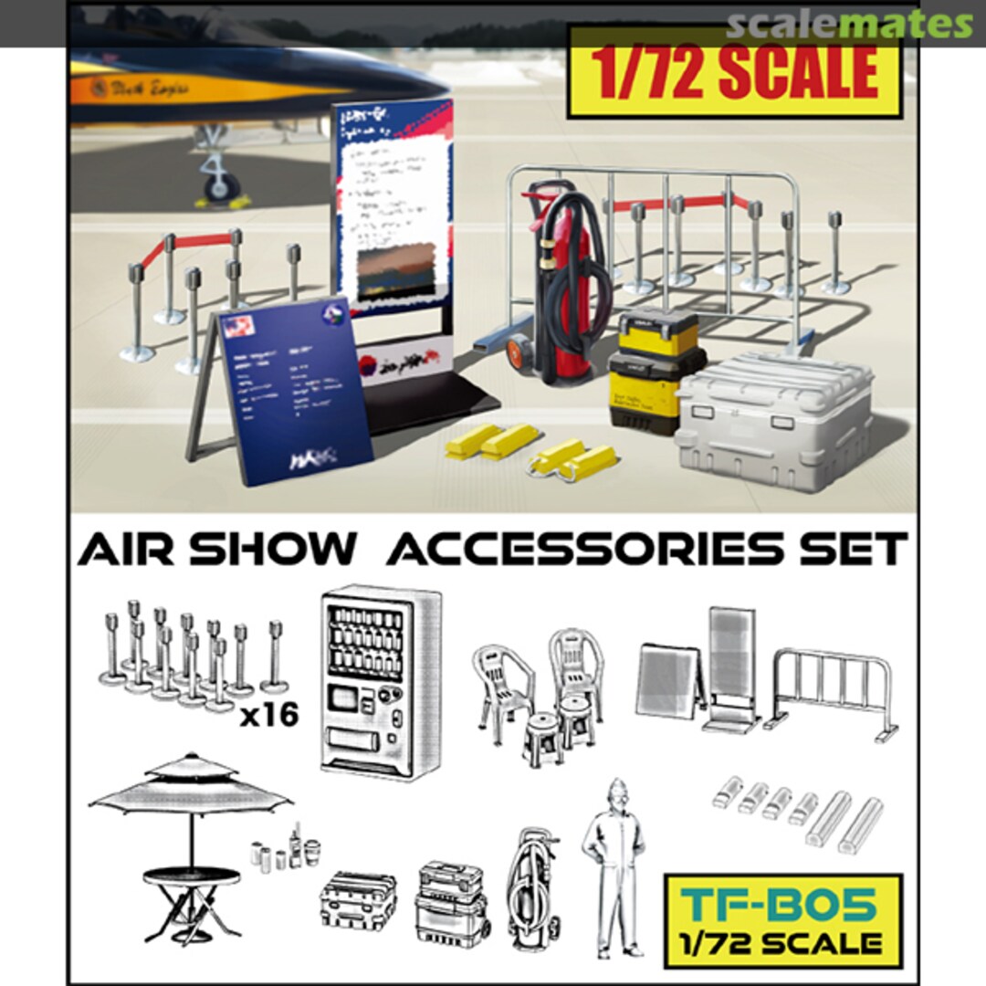 Boxart Current Use Air Show Accessory Set TF-B05 Tori Factory Boxart Current Use Air Show Accessory Set TF-B05 Tori Factory