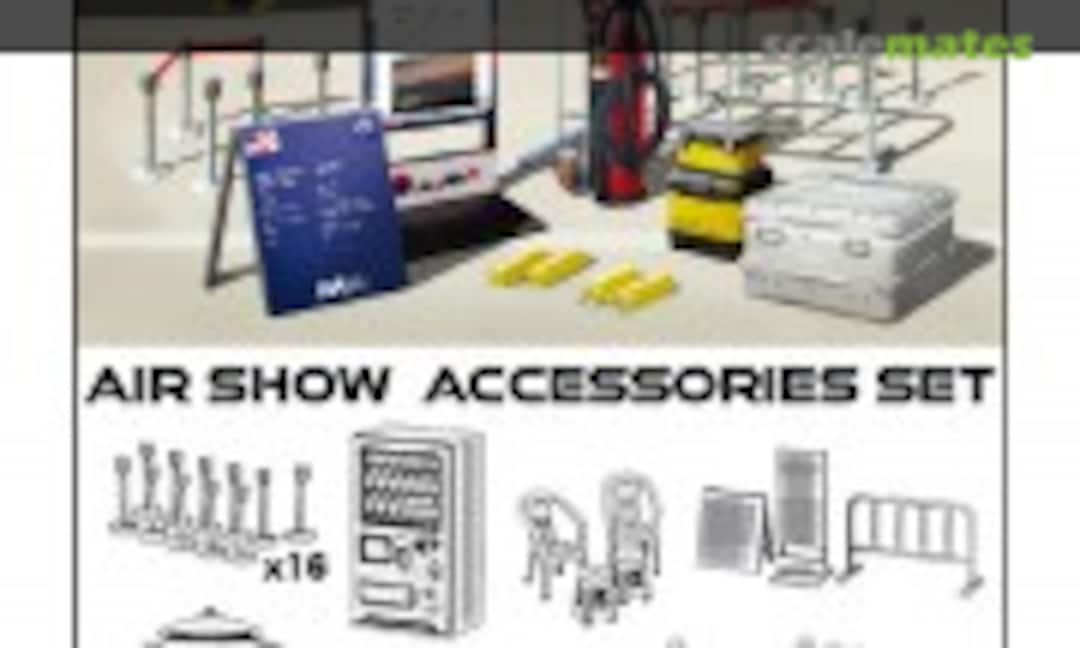 1:72 Current Use Air Show Accessory Set (Tori Factory TF-B05) TF-B05