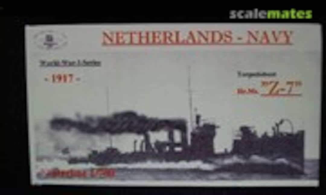 1:700 Torpedoboot Hr.Ms "Z-7" (HP-Models WW I-WL-NL-006) WW I-WL-NL-006